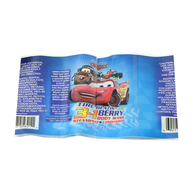 PVC Shrink Film Labels For Bottle Packaging