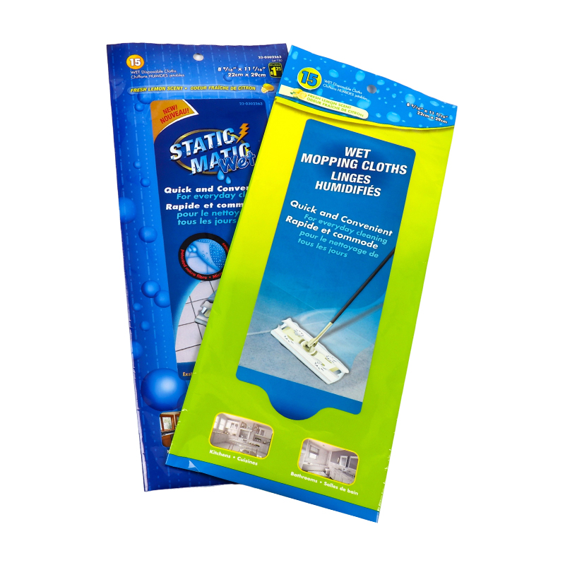 Large Label Wet Wipes Composite Packaging Bag