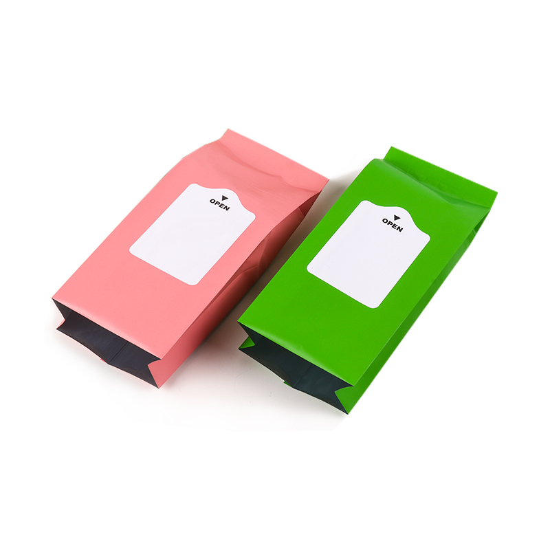 Leak-Proof Label Wet Wipes Packaging Bag