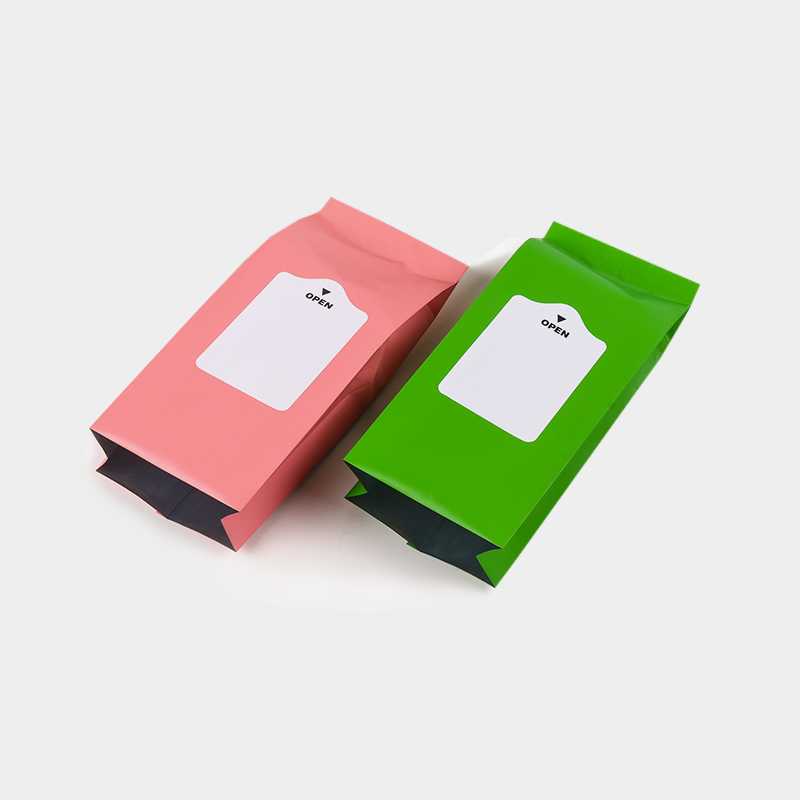 Leak-Proof Label Wet Wipes Packaging Bag